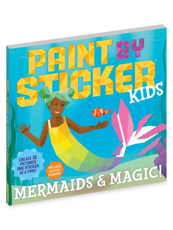 Workman Publishing Paint By Sticker Kids: Mermaids & Magic! Book